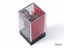 Translucent Smoke/red Polyhedral 7-Dice Set - CHX23088